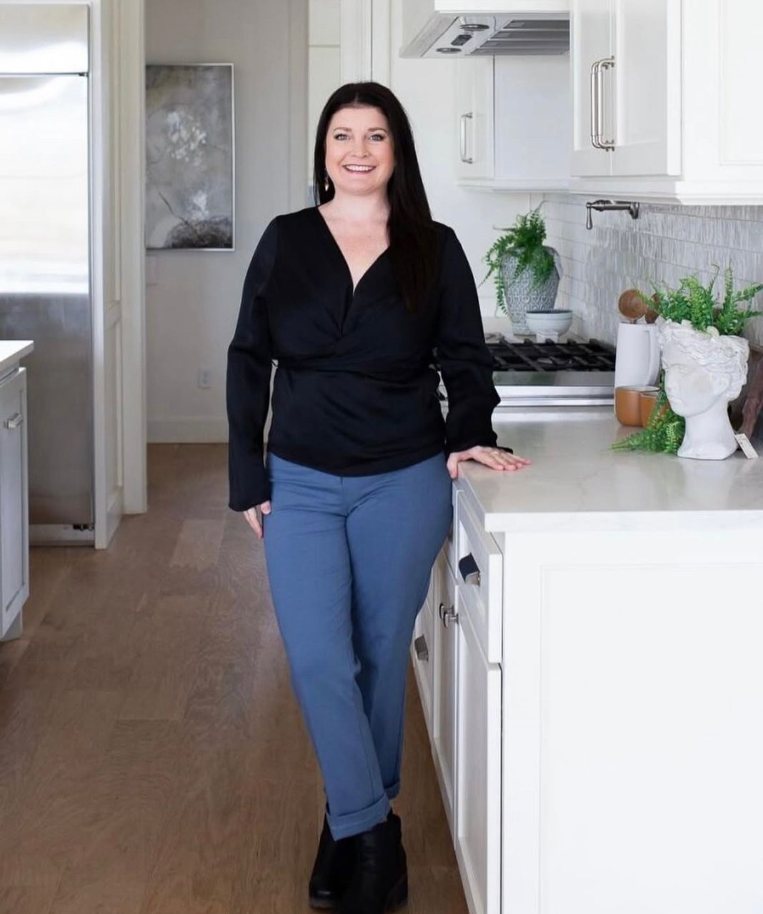 Financial advisor with client